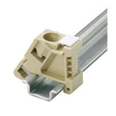 Weidmuller EW 15 End bracket for terminals, beige